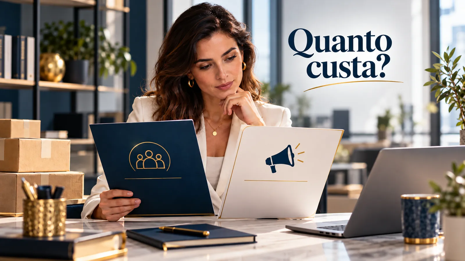 Gestora de loja online em Portugal compara propostas de agência e investimento em publicidade